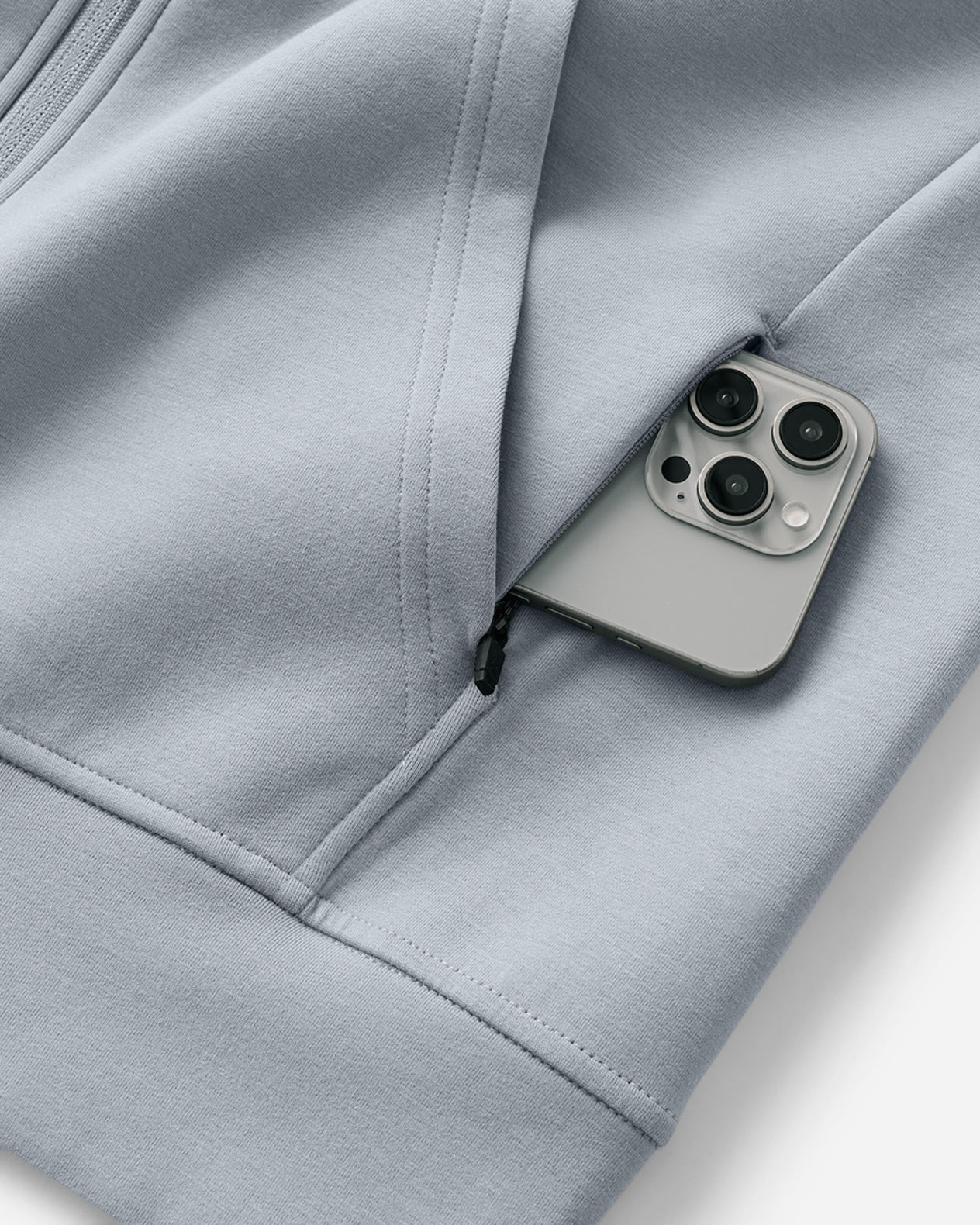 Midweight Tech Full Zip Hoodie